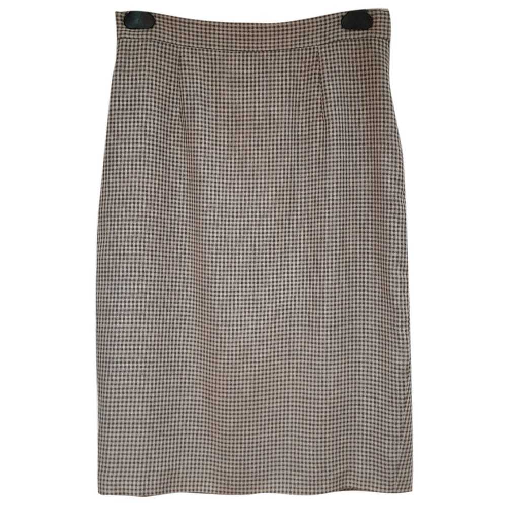 LES Copains Wool mid-length skirt - image 1
