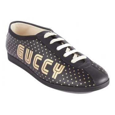 Gucci Falacer leather low trainers