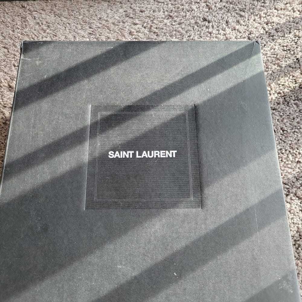 Saint Laurent Sl/100H leather high trainers - image 6