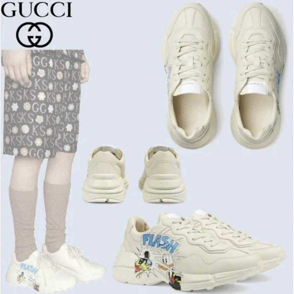 Donald Duck Disney x Gucci Leather trainers - image 8
