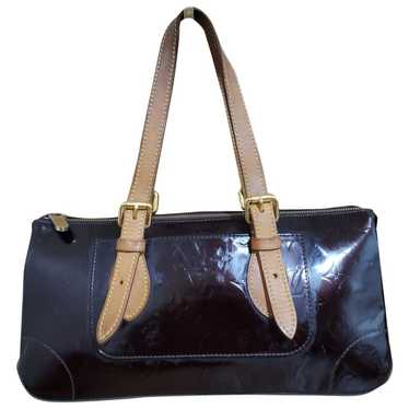 Louis Vuitton Rosewood leather handbag