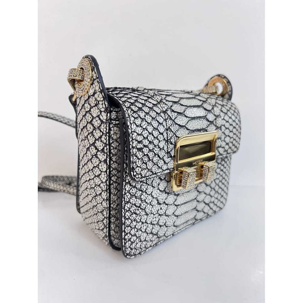 Lanvin Jiji exotic leathers handbag - image 4