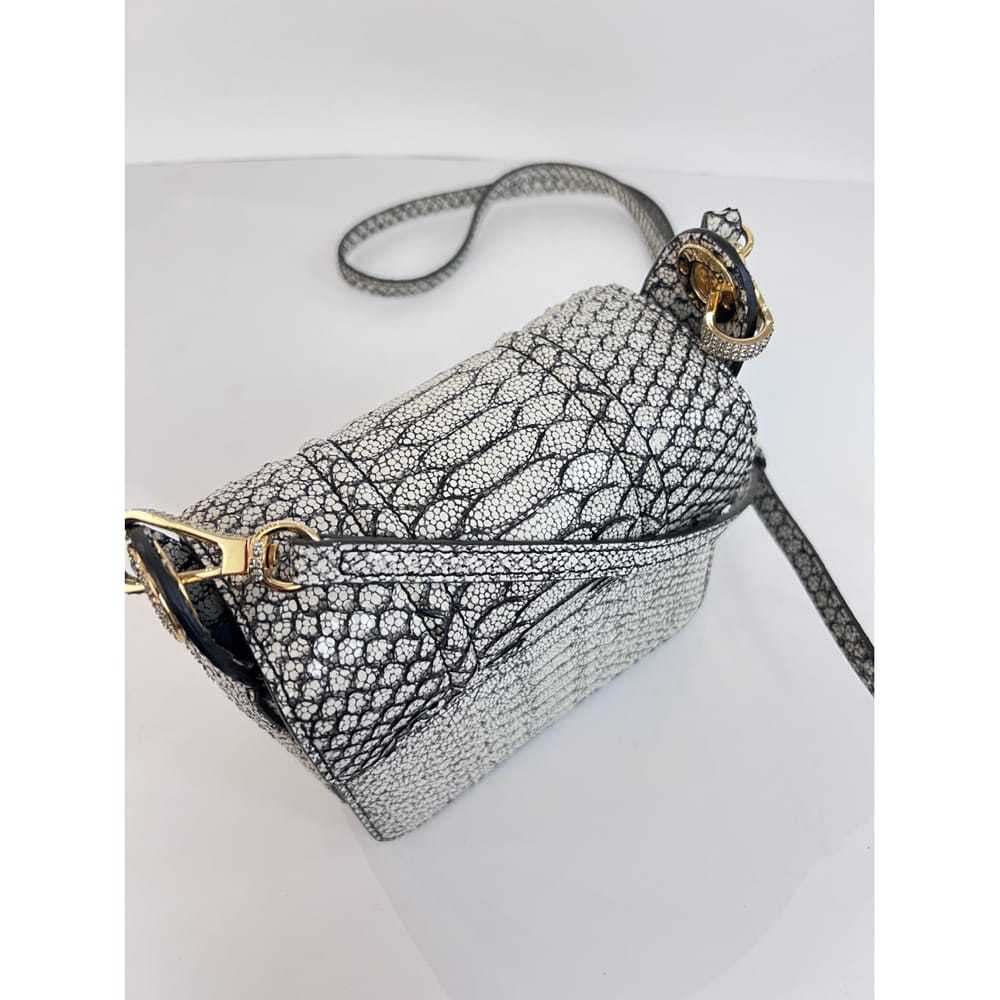 Lanvin Jiji exotic leathers handbag - image 6