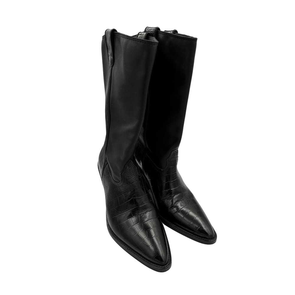 Fabienne Chapot Leather ankle boots - image 4