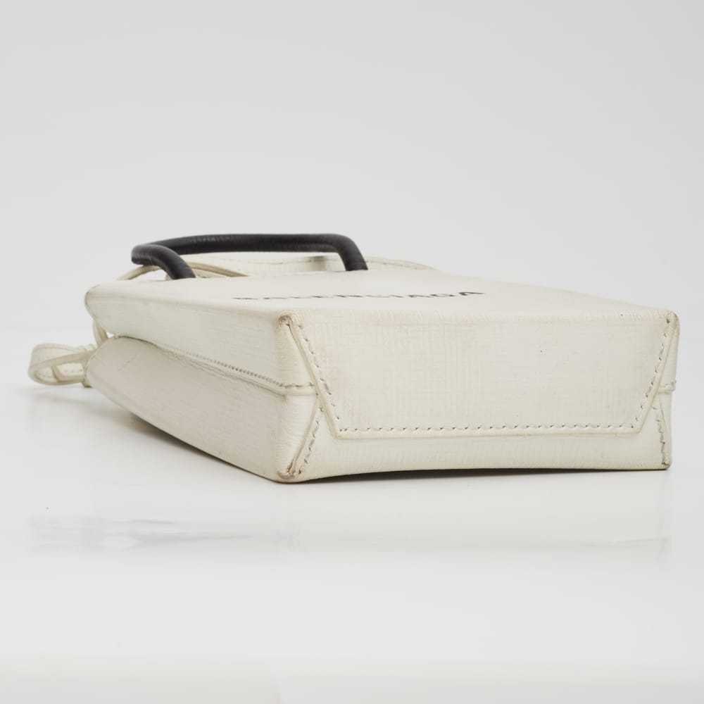 Balenciaga Shopping Phone Holder leather handbag - image 3