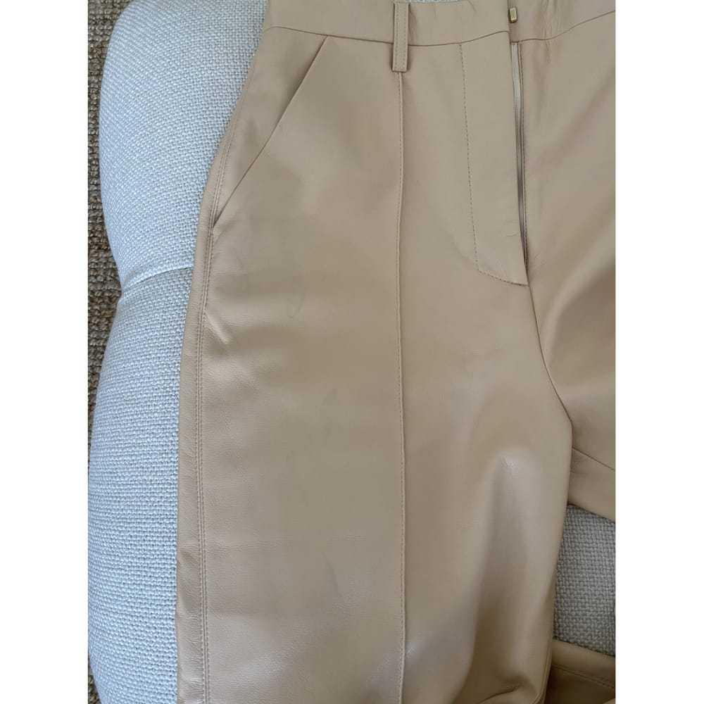 Nanushka Vegan leather straight pants - image 5