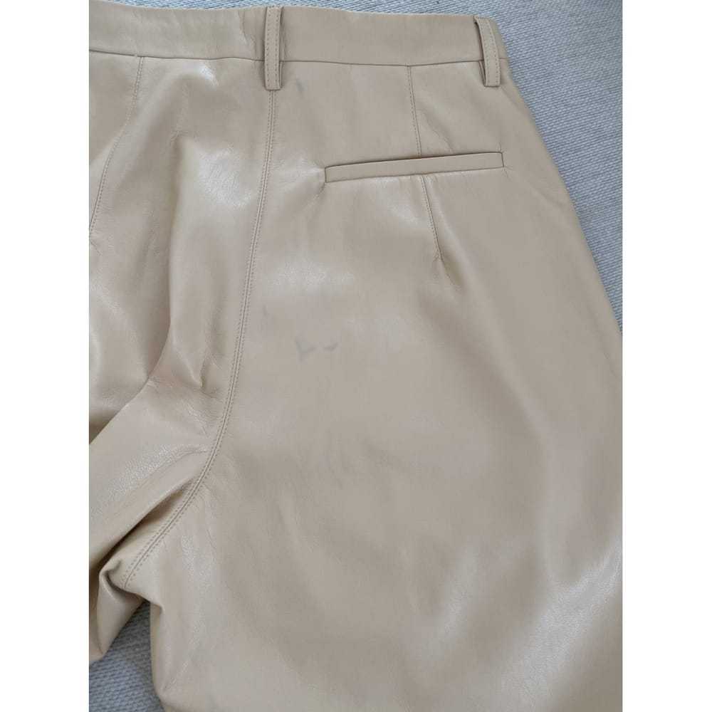 Nanushka Vegan leather straight pants - image 6