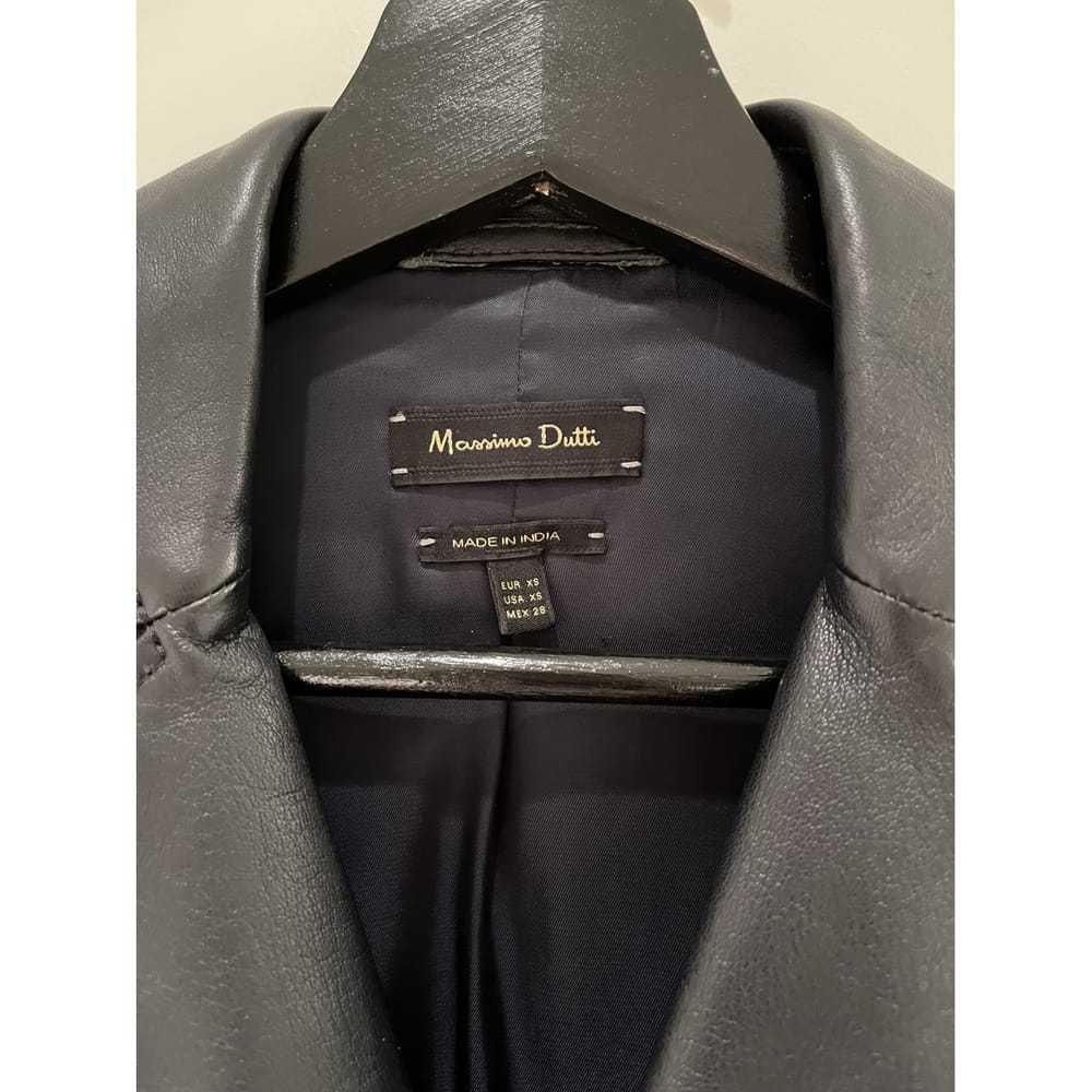 Massimo Dutti Leather jacket - image 2