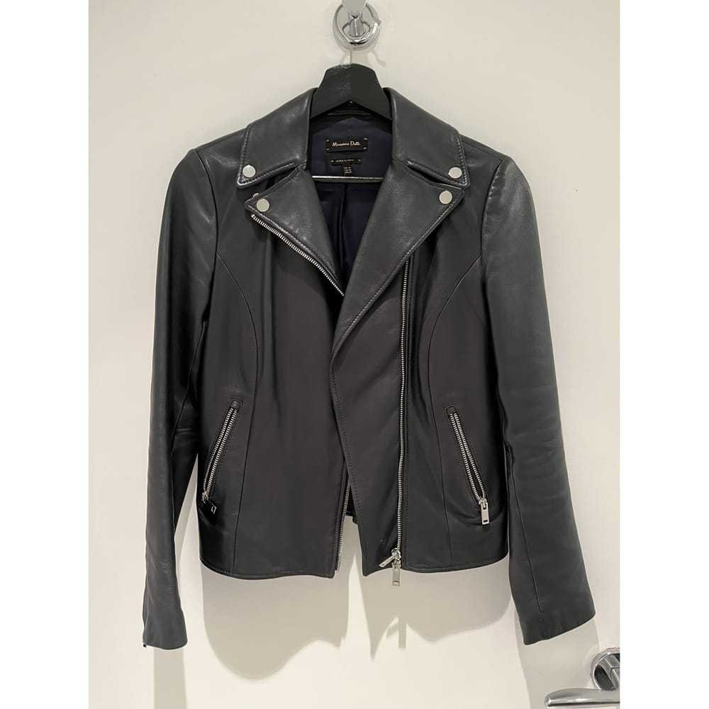 Massimo Dutti Leather jacket - image 3