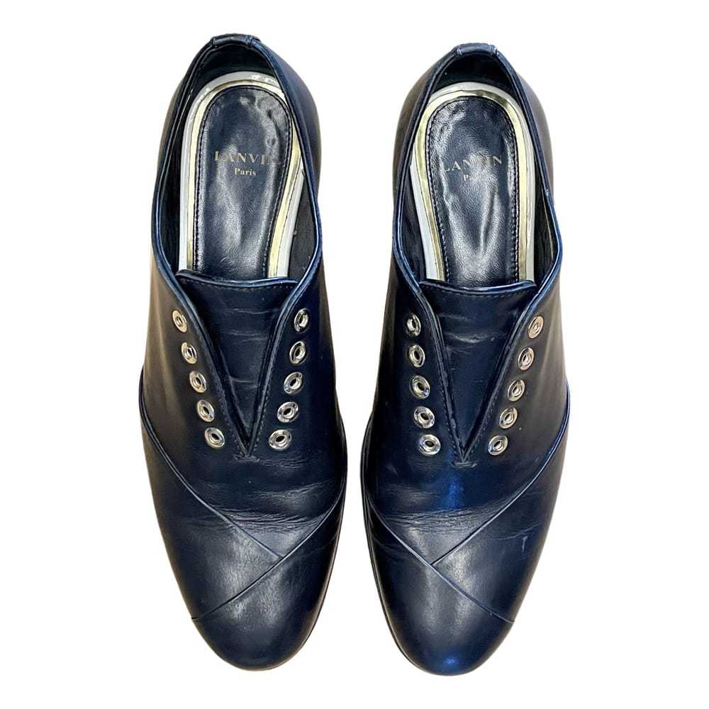 Lanvin Leather lace ups - image 1