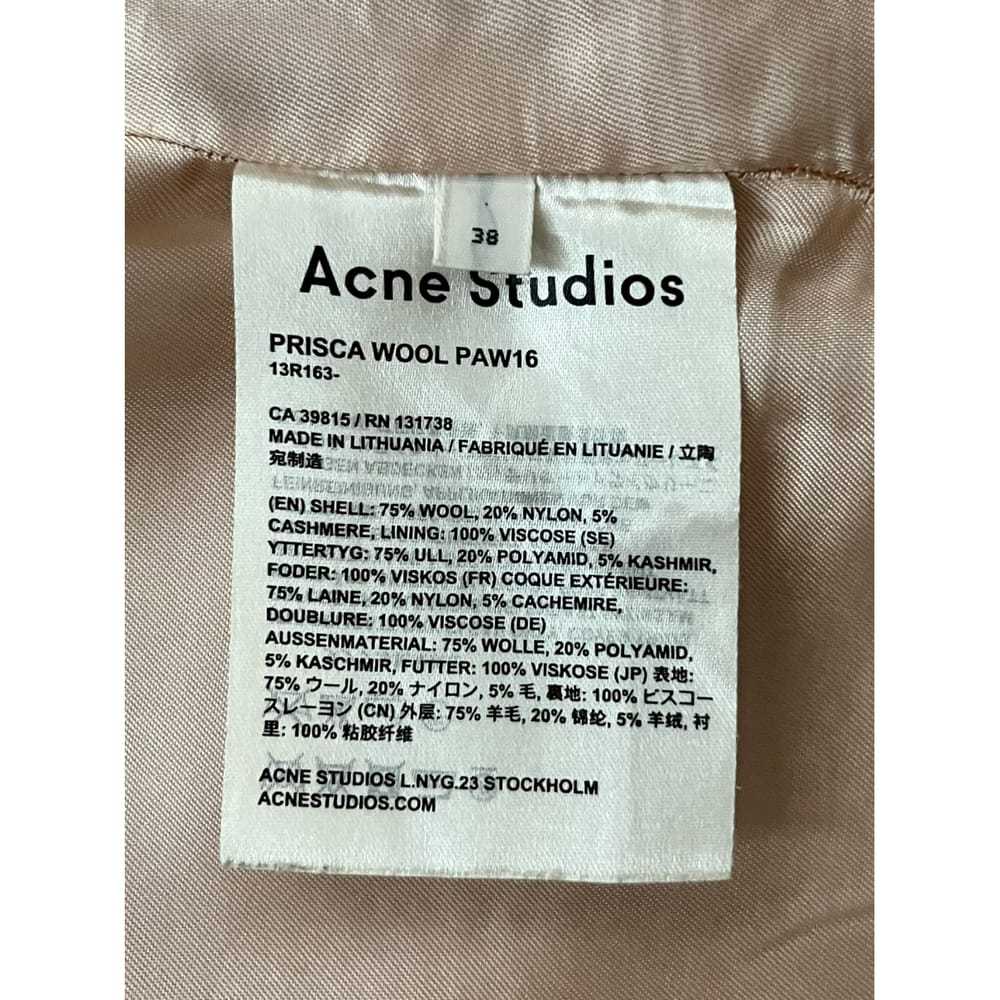 Acne Studios Wool mini skirt - image 5