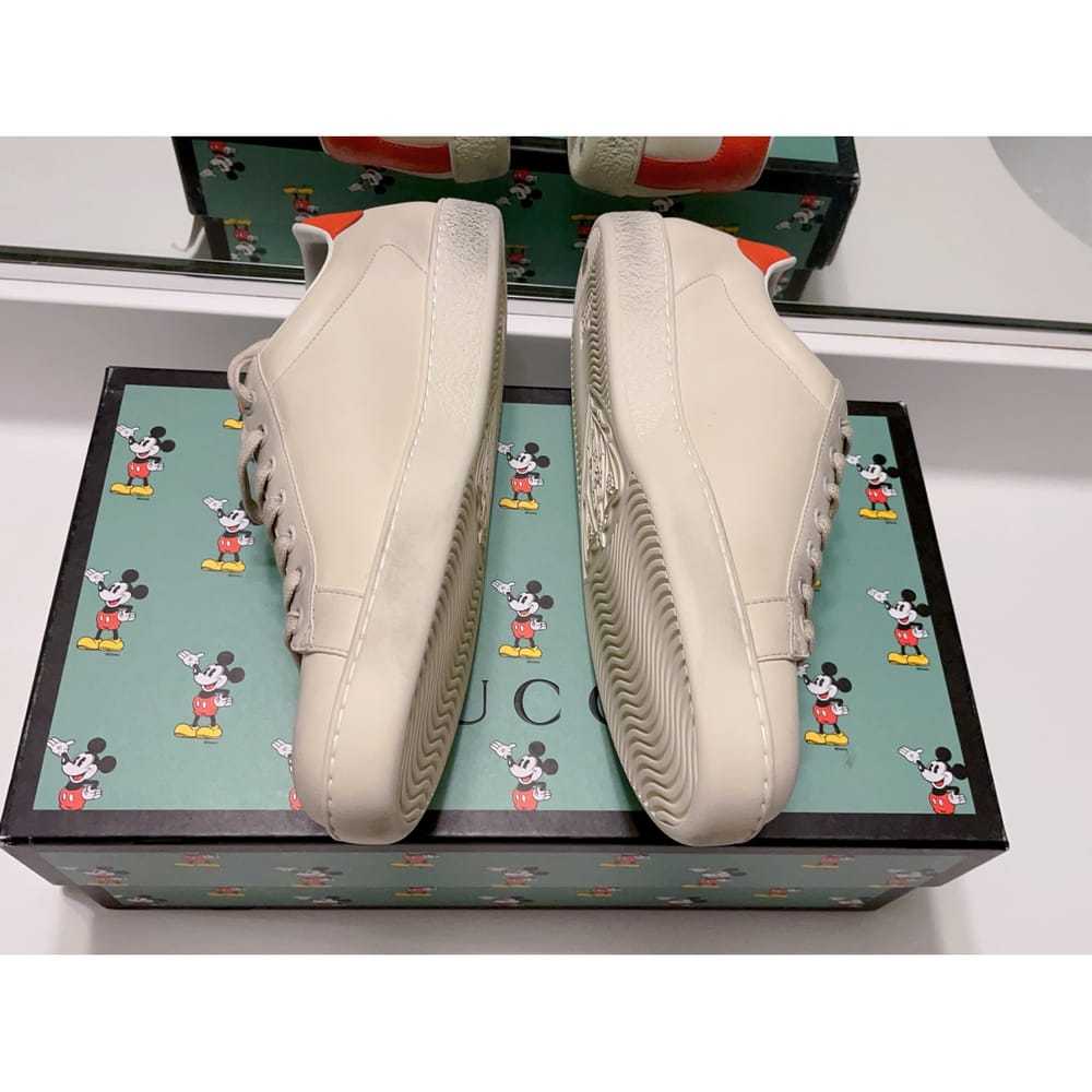 Disney x Gucci Leather low trainers - image 6