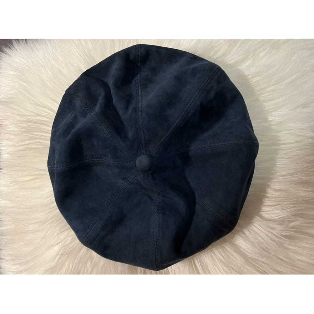 Borsalino Leather beret - image 4