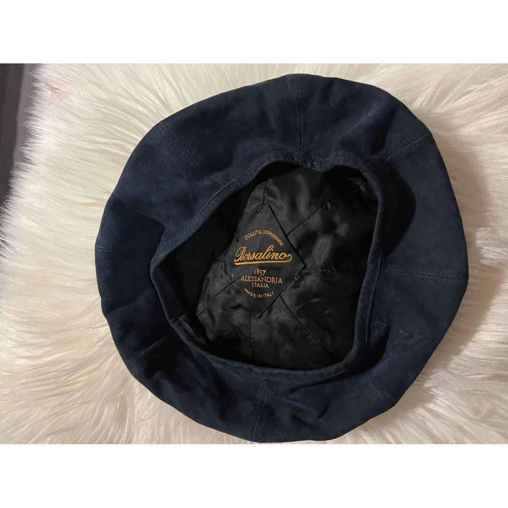 Borsalino Leather beret - image 6