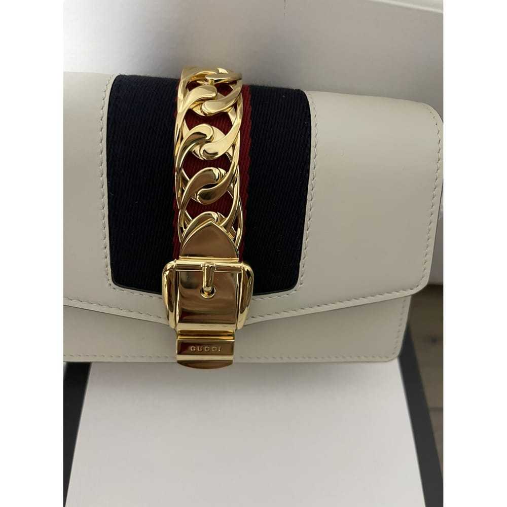 Gucci Sylvie Chain leather crossbody bag - image 5