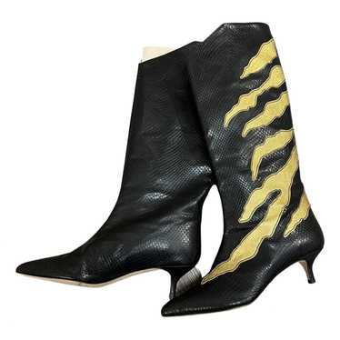 Gia Couture Leather cowboy boots - image 1