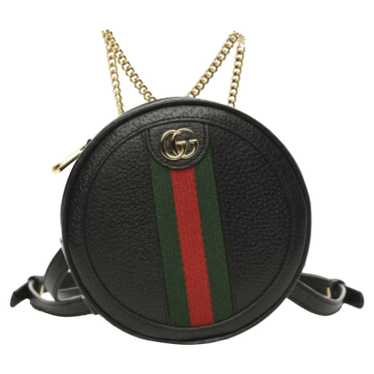 Ophidia dome cloth backpack Gucci Black in Cloth - 27453995