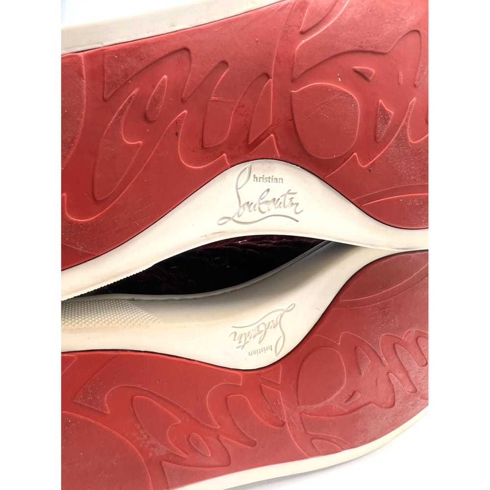 Christian Louboutin Louis cloth trainers - image 10