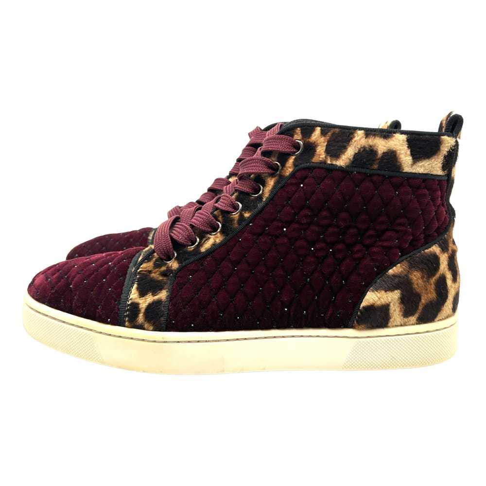 Christian Louboutin Louis cloth trainers - image 1