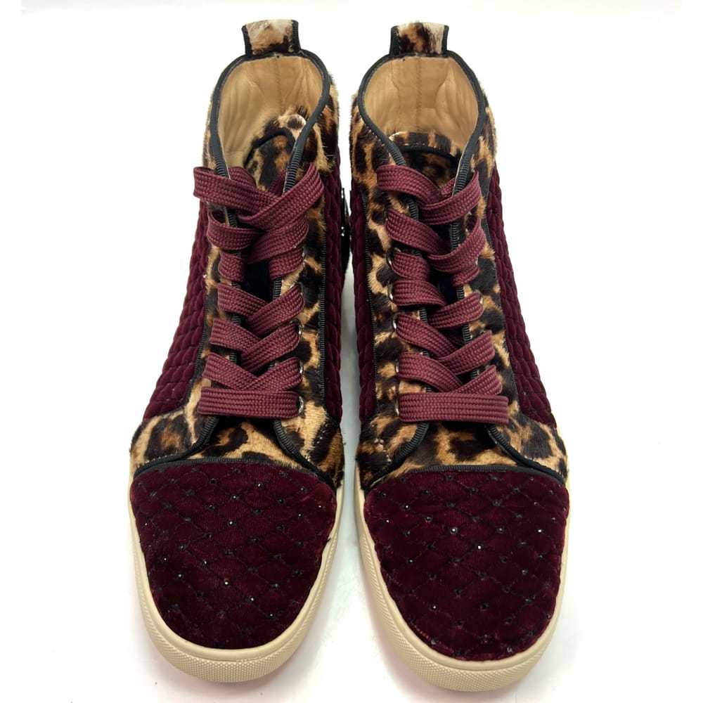 Christian Louboutin Louis cloth trainers - image 3