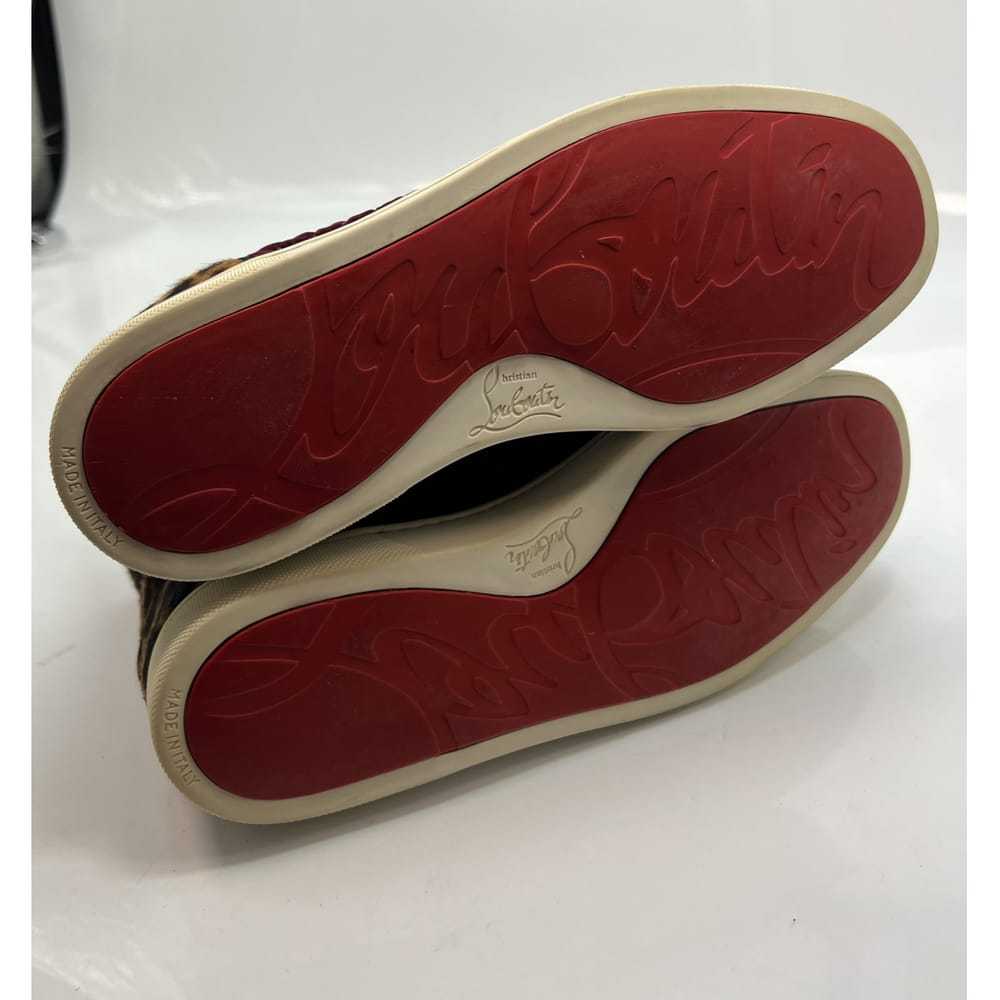 Christian Louboutin Louis cloth trainers - image 9