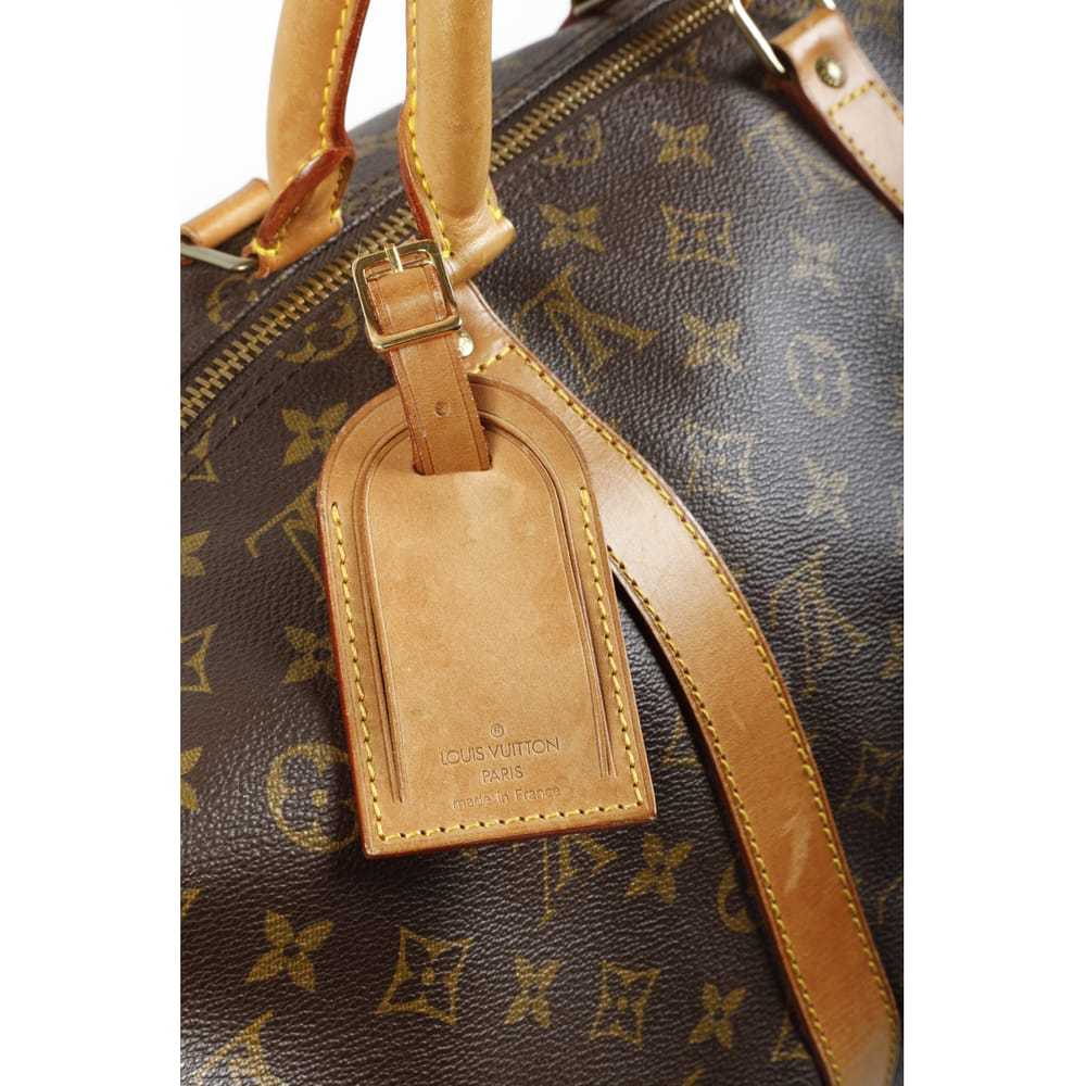 Louis Vuitton Keepall cloth travel bag - image 11