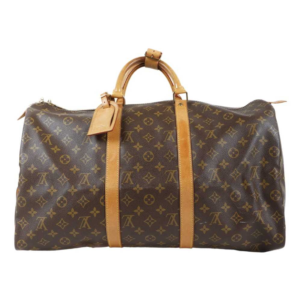 Louis Vuitton Keepall cloth travel bag - image 1