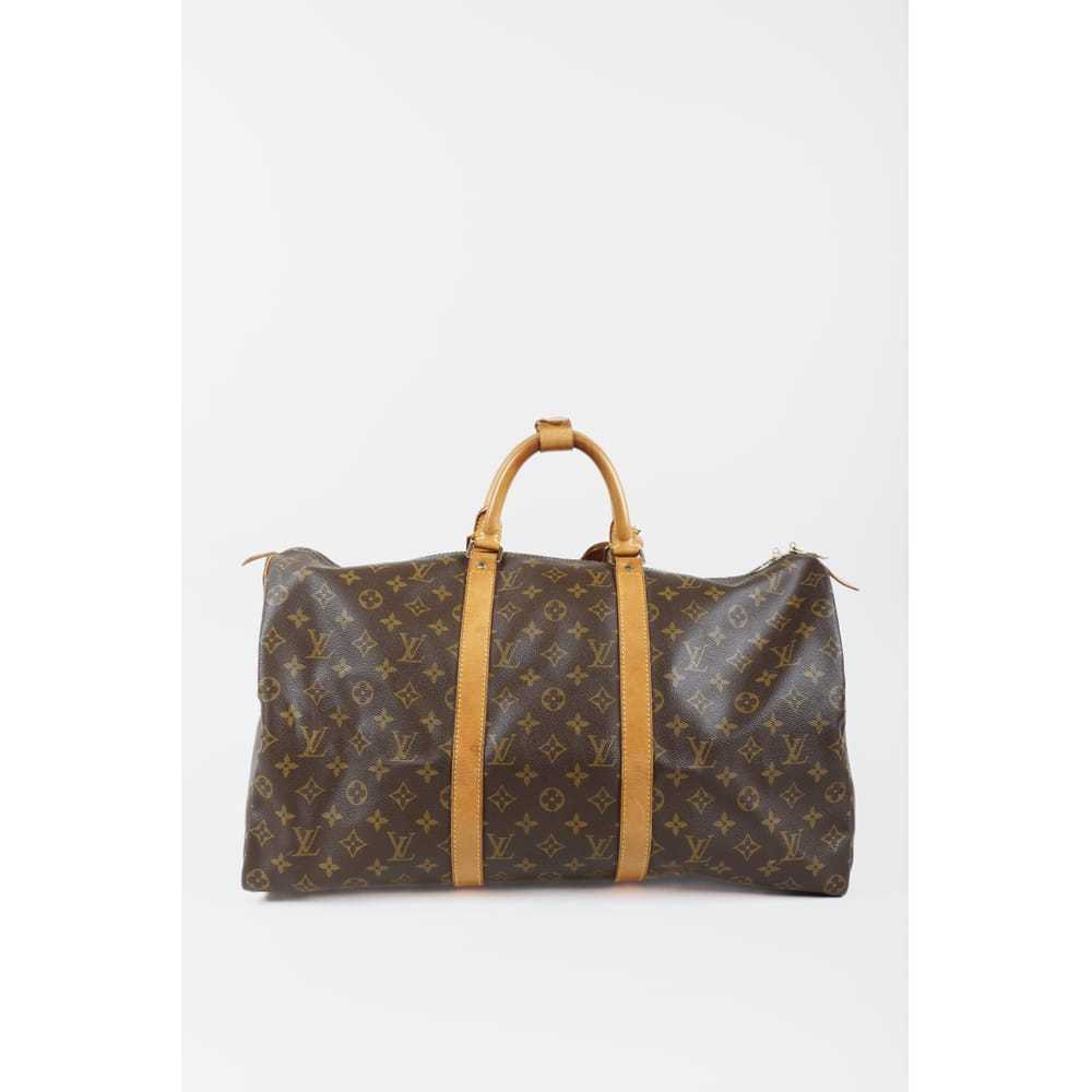 Louis Vuitton Keepall cloth travel bag - image 6