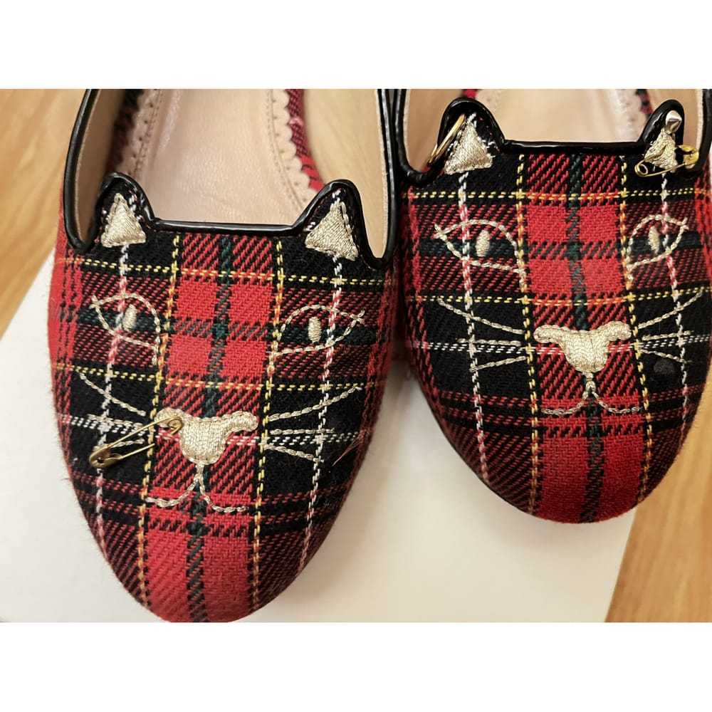 Charlotte Olympia Kitty cloth ballet flats - image 2