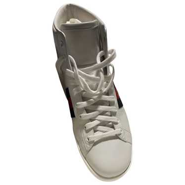 Gucci Leather high trainers - image 1