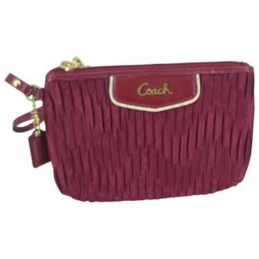 Coach Silk clutch bag