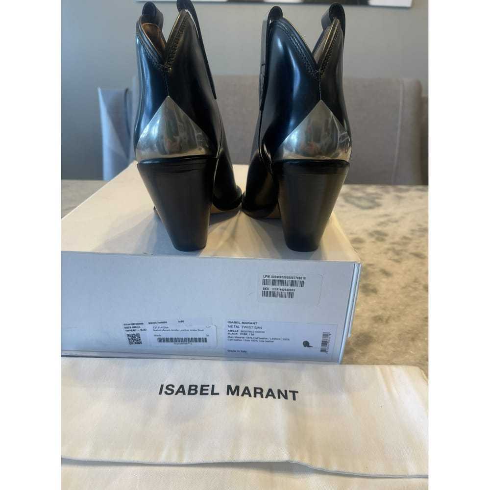 Isabel Marant Leather ankle boots - image 6