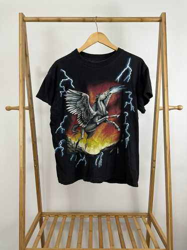 Vintage VTG American Thunder Pegasus Mythology Uni