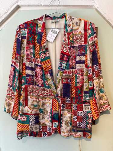 Colorful Abstract Blazer by Danielle B.