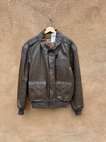 Cooper A-2 Leather Authentic Flight Jacket - 44R