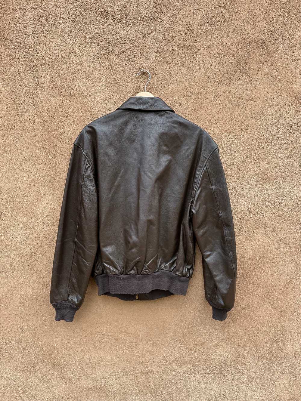 Cooper A-2 Leather Authentic Flight Jacket - 44R - image 2