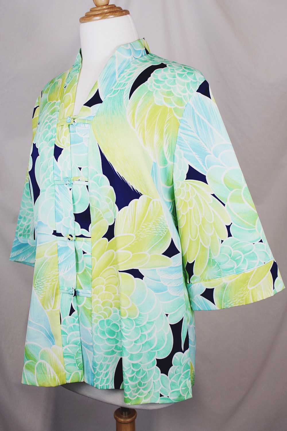 Floral Printed Tunic Blouse - image 3