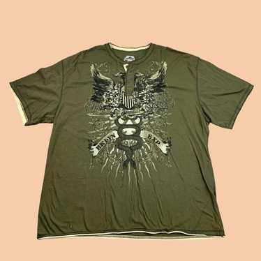 Vintage y2k affliction t-shirt - Gem