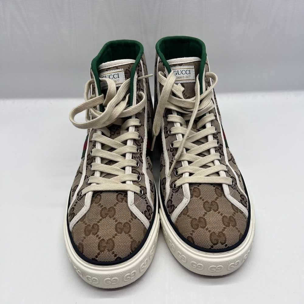 Gucci Men's Gucci Tennis 1977 High-Top Sneakers - Gem