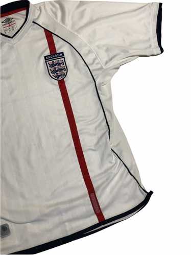 ENGLAND NATIONAL TEAM VINTAGE 1994 WORLD CUP UMBRO SOCCER JERSEY ADULT  MEDIUM – The Felt Fanatic