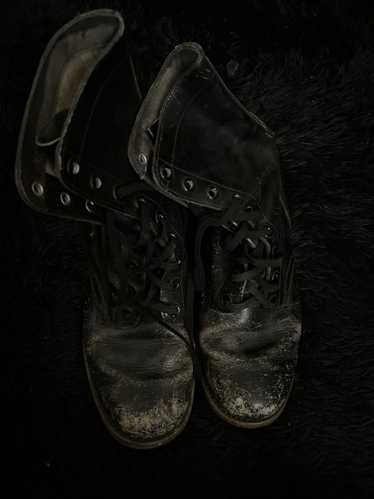 Vintage Vintage military worn boots distressed