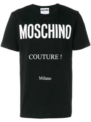 Luxury × Moschino Moschino Couture Milano Blac big