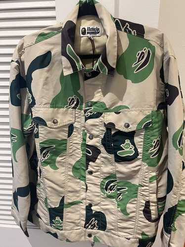 Bape Bape Def Camo Trucker jacket