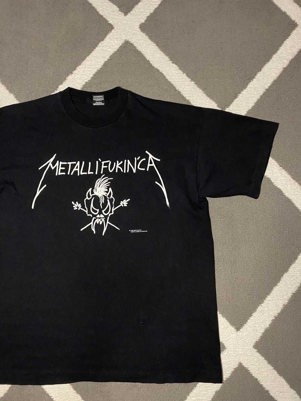 Metallica × Rare × Vintage Vintage 1993 Metallica… - image 6