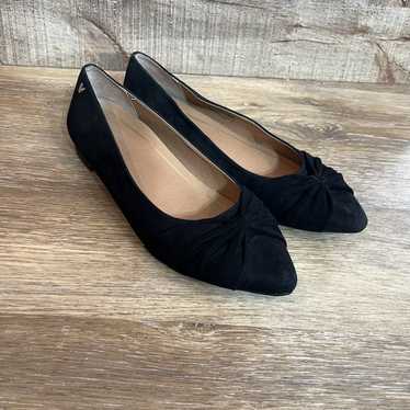 Vionic VIONIC WOMENS SHOE FLATS BLACK SUEDE SZ 9.5 - image 1