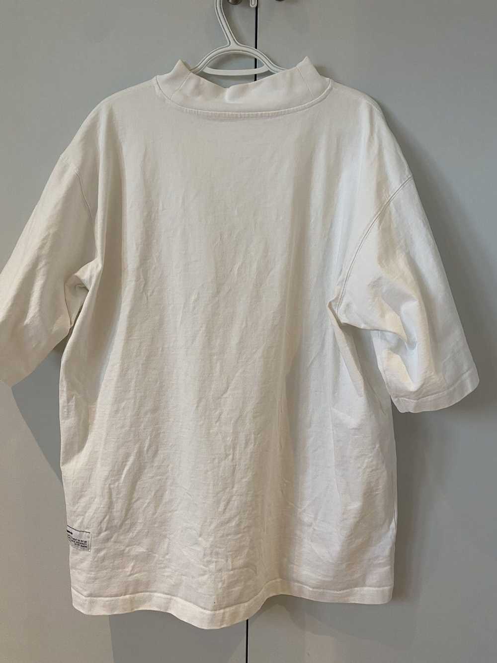 Heron Preston Heron Preston mock neck white logo … - image 5