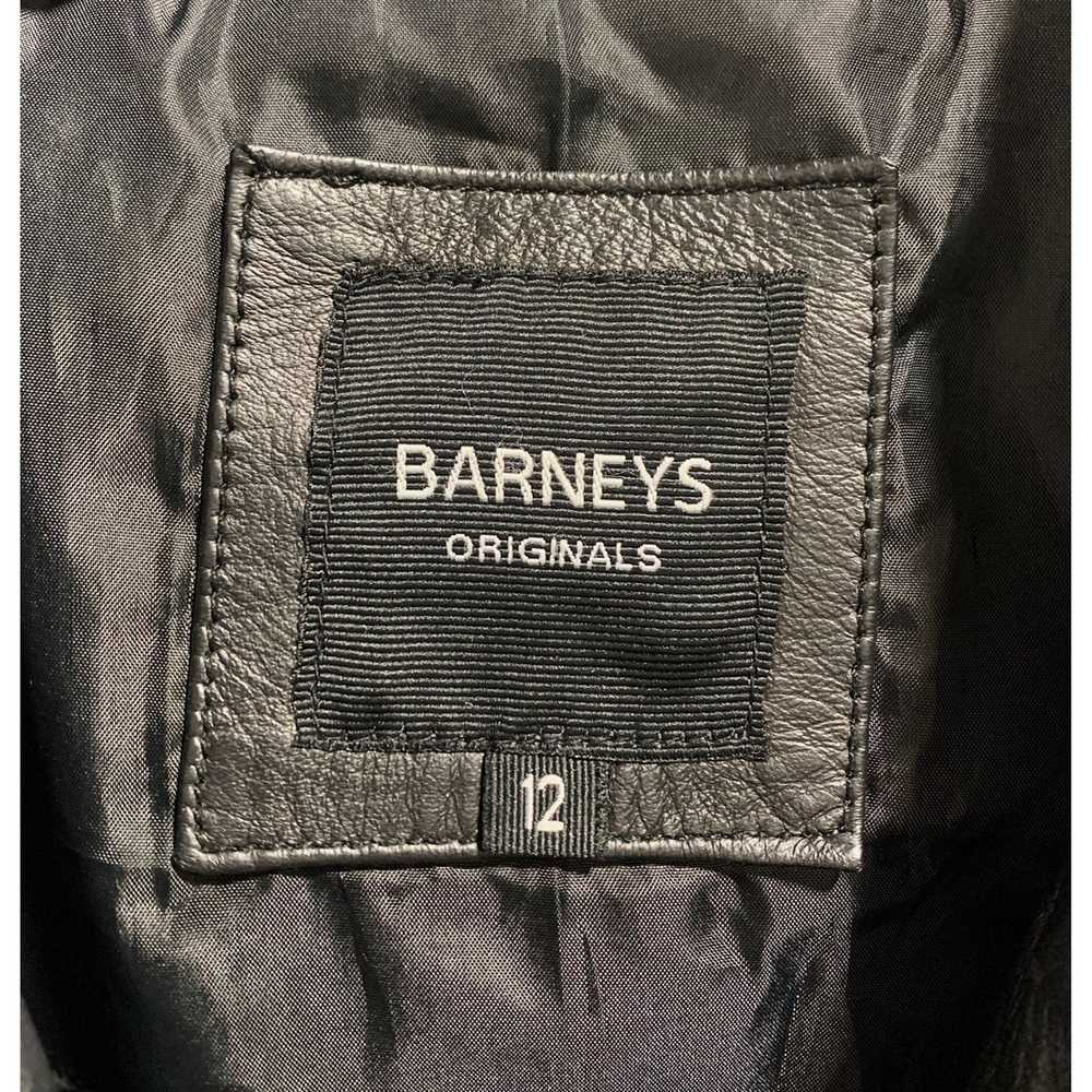 Barneys Originals Barneys Originals Leather Moto … - image 9
