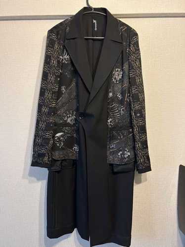 Yohji Yamamoto Ground Y 21aw Bandana Long Jacket C