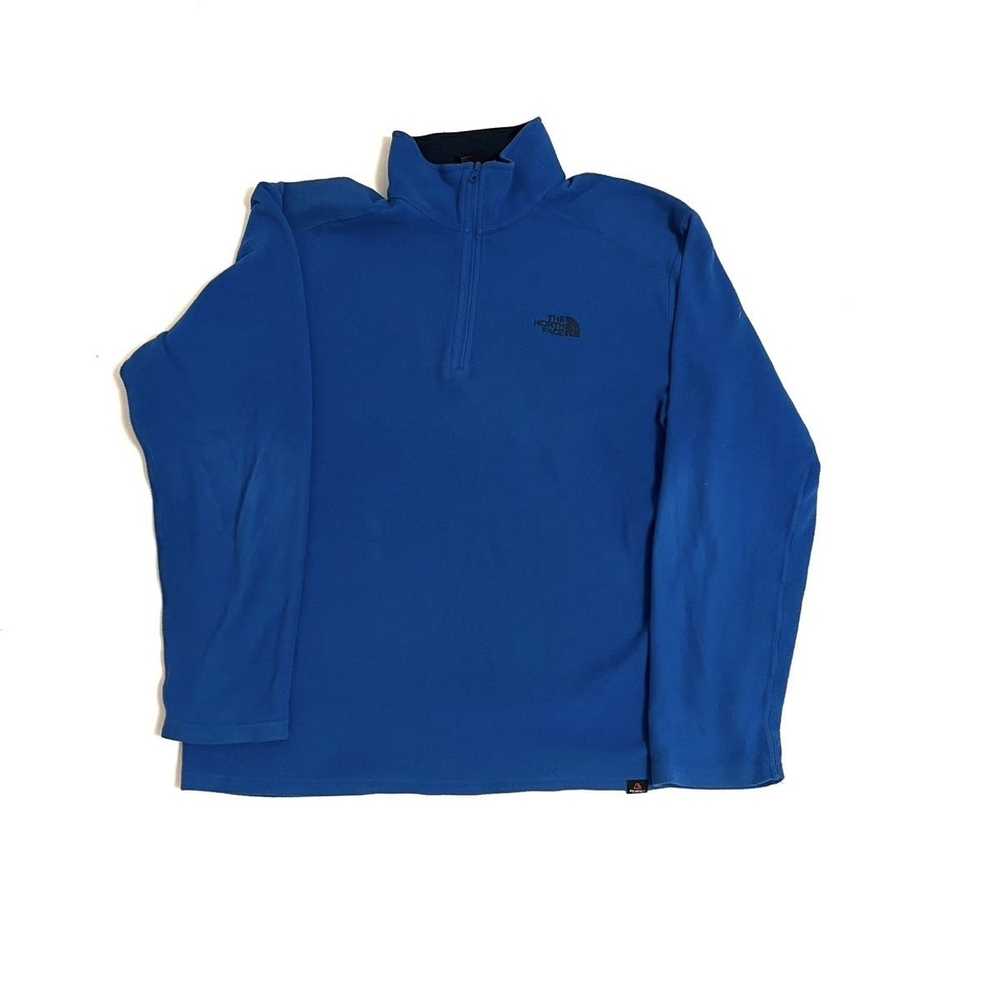 The North Face The North Face blue fleece sweatsh… - image 1