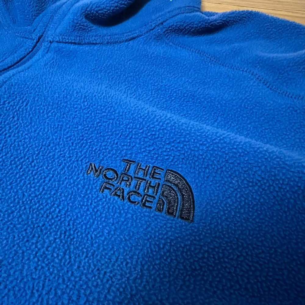 The North Face The North Face blue fleece sweatsh… - image 3